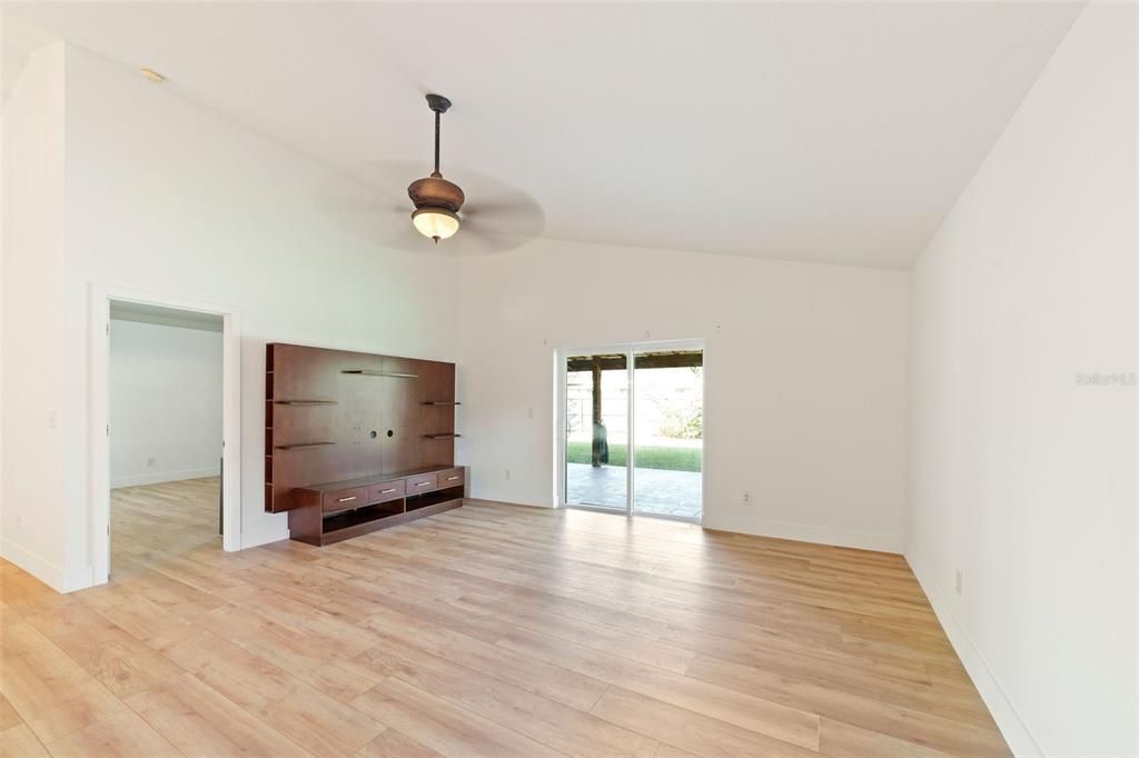 Empty room, Interior, Wood Texture Flooring