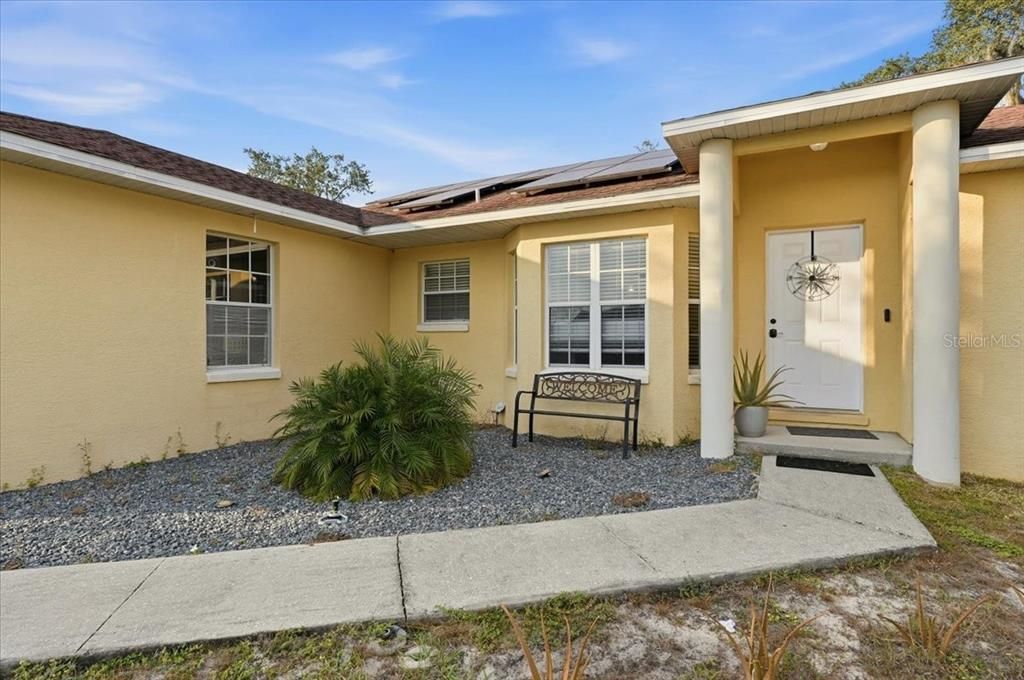 Exterior, Solar Panels