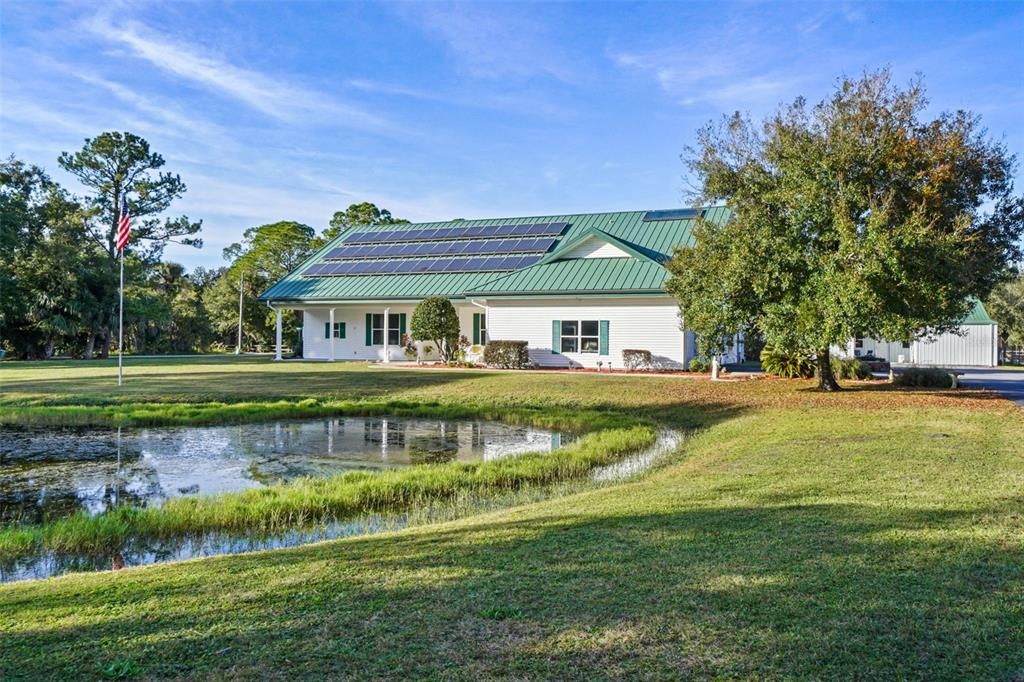 Backyard, Exterior, Solar Panels