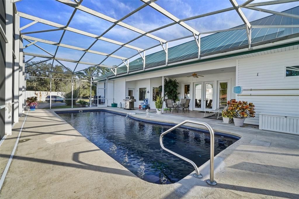 Glass Ceilings, Interior, Pool, Sun Room