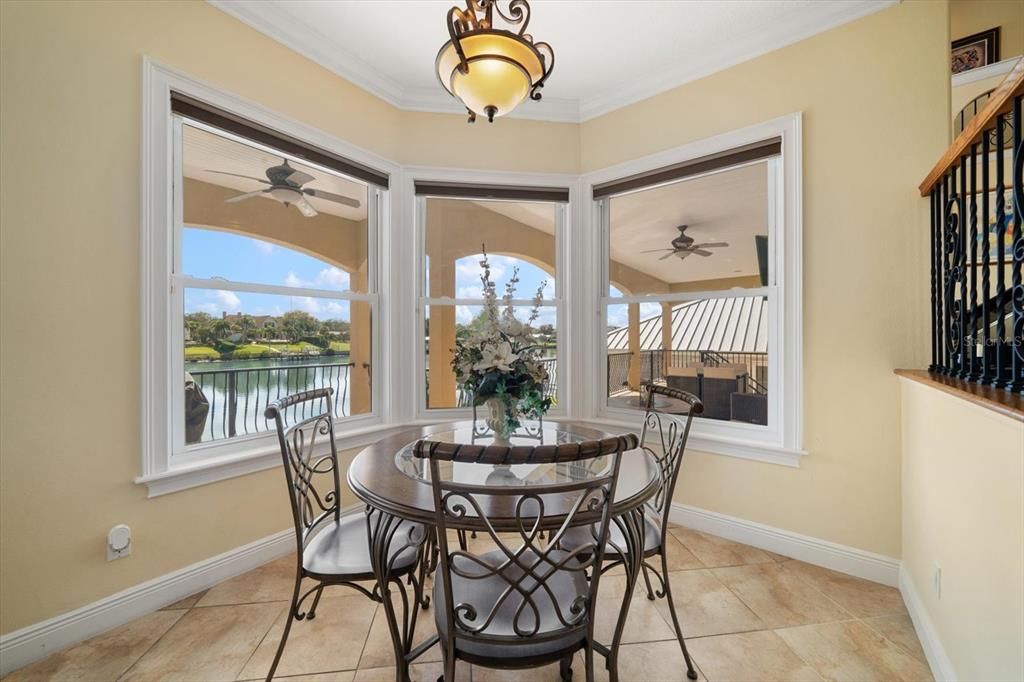 Dining room, Interior, Water