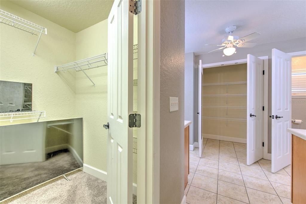 Interior, Walk-in Closets