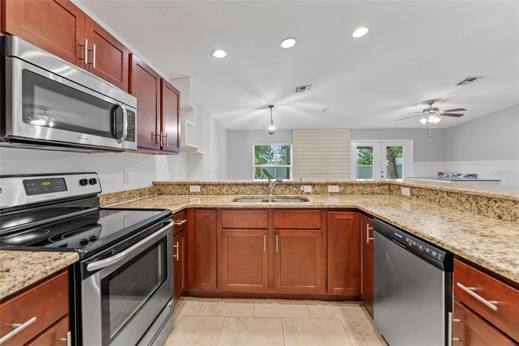 Interior, Kitchen, Recessed Lighting