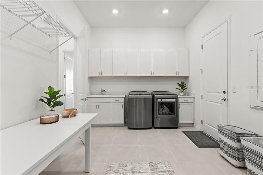 Interior, Recessed Lighting, Washer