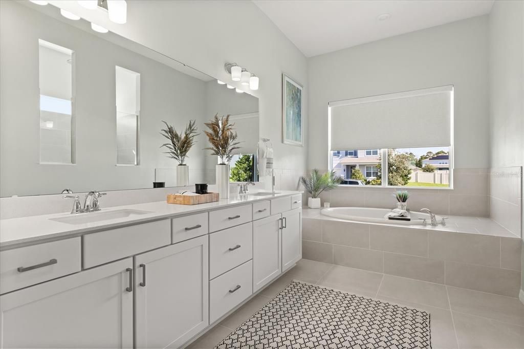 Bathroom, Dual Sink Vanities, Interior