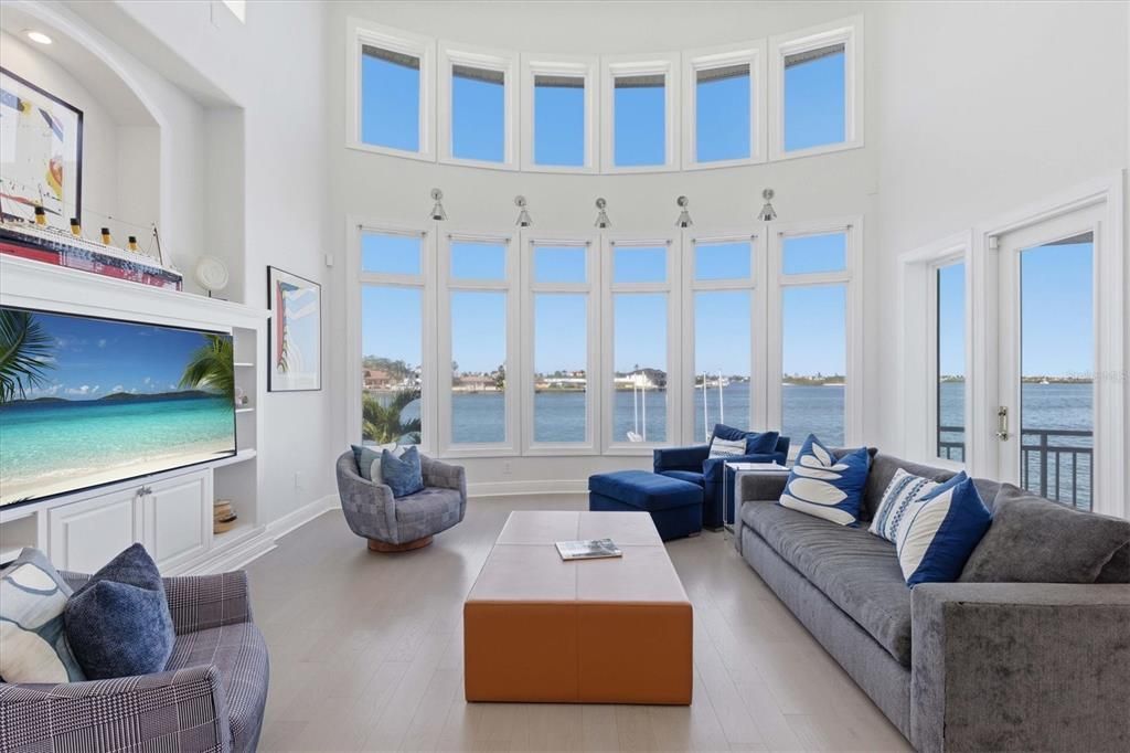 Interior, Living room, Water, Wood Texture Flooring