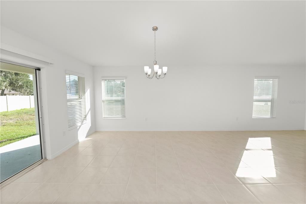 Chandelier, Empty room, Interior