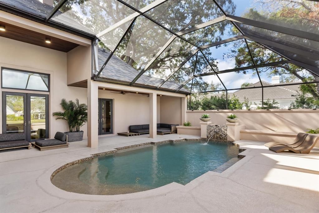 Glass Ceilings, Interior, Pool, Sun Room