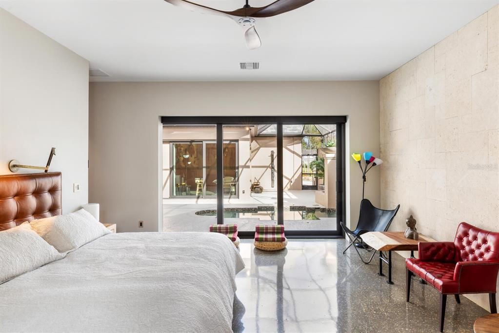 Bedroom, Interior, Marble, Stone Walls