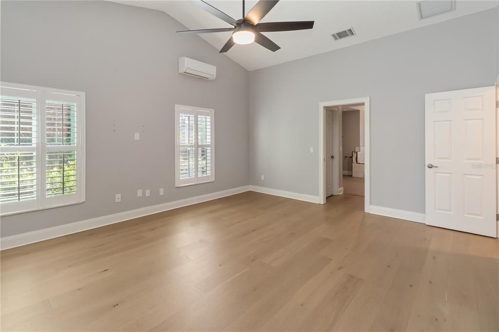 Empty room, Interior, Wood Texture Flooring
