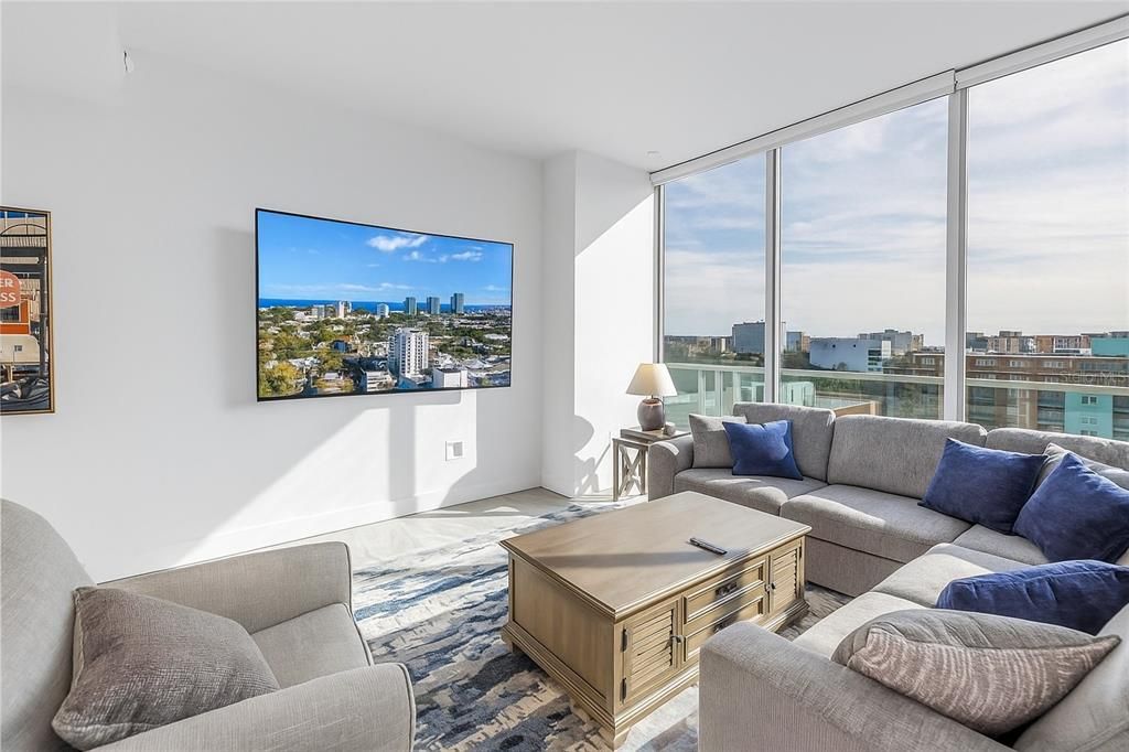 Interior, Living room, Water