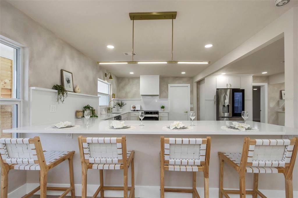 Interior, Kitchen, Pendant Lights, Recessed Lighting