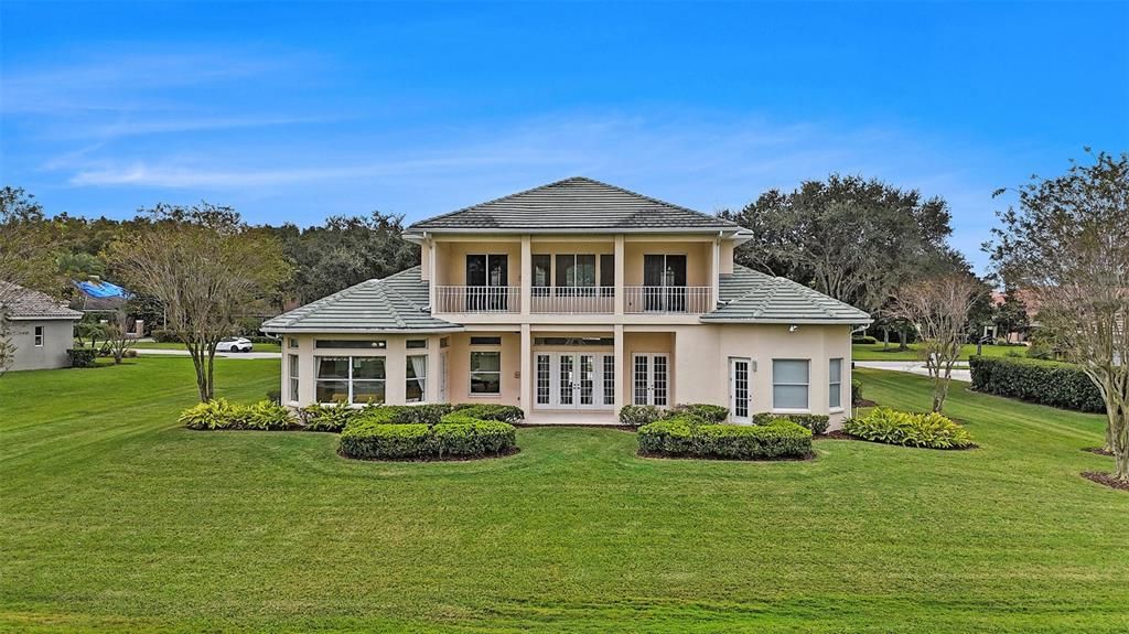 Backyard, Exterior, Facade, French Provincial