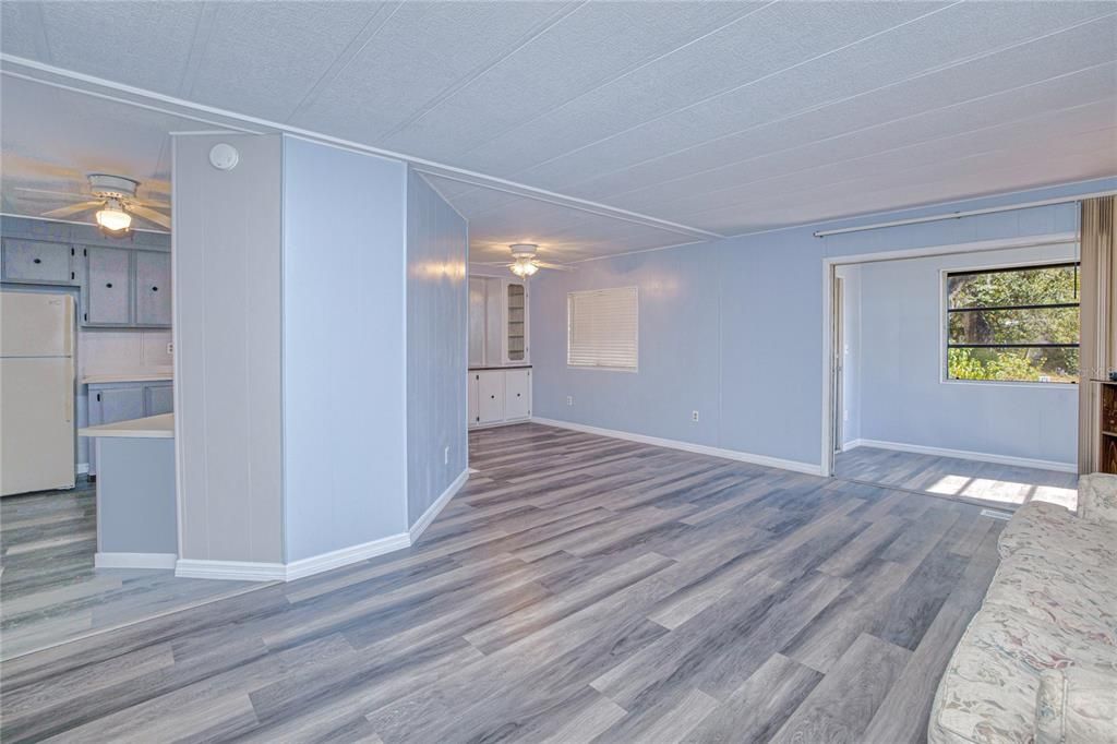 Empty room, Interior, Kitchen, Wood Texture Flooring