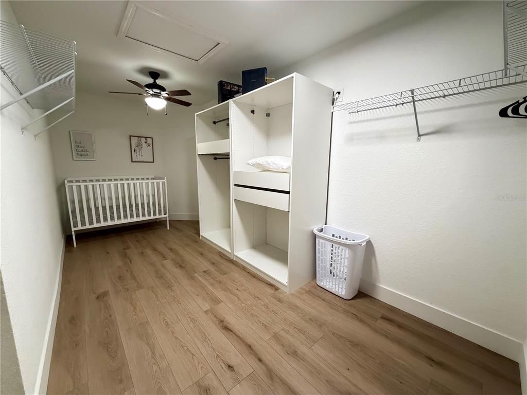 Interior, Walk-in Closets, Wood Texture Flooring