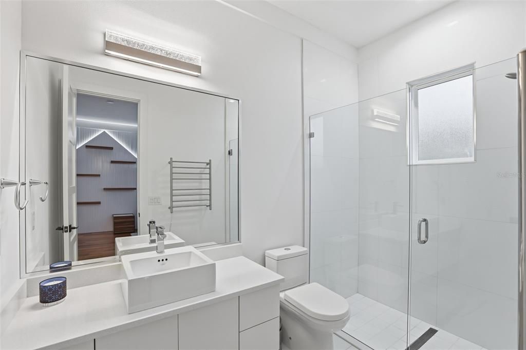 Bathroom, Glass Shower, Interior