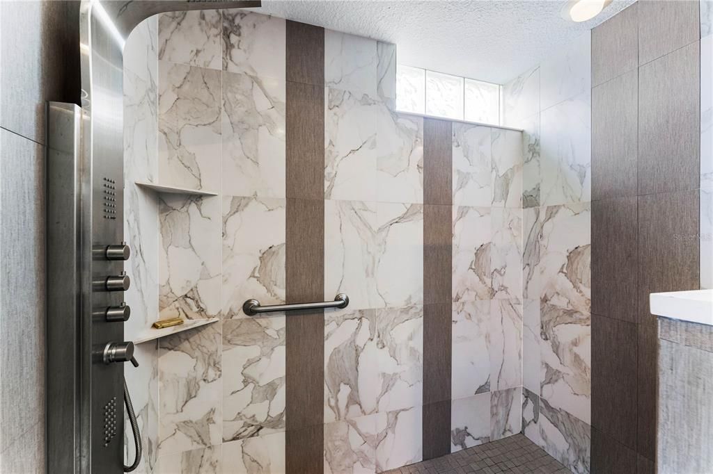 Bathroom, Interior, Marble Walls