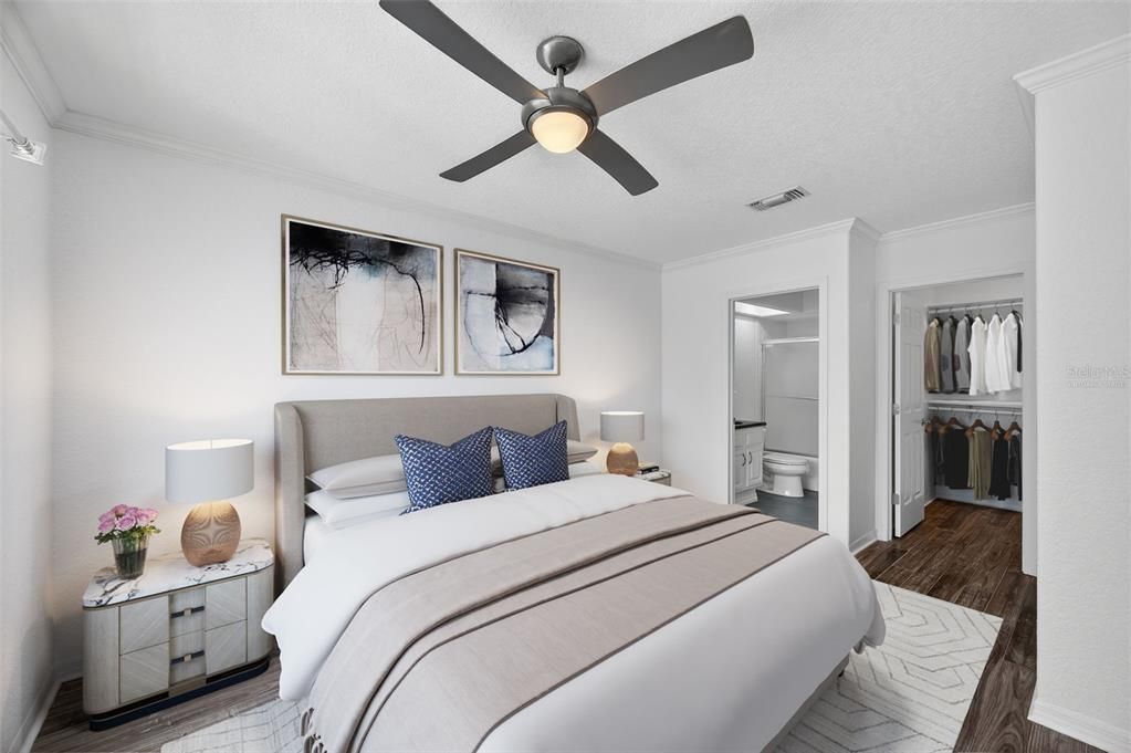 Bathroom, Bedroom, Interior, Wood Texture Flooring