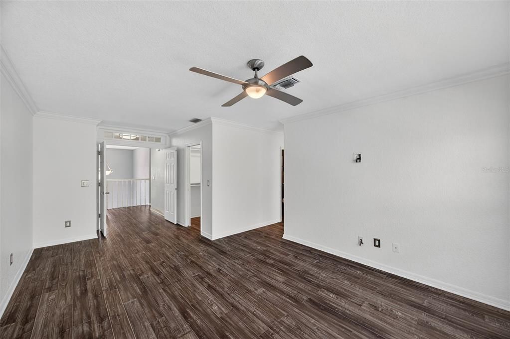 Empty room, Interior, Wood Texture Flooring