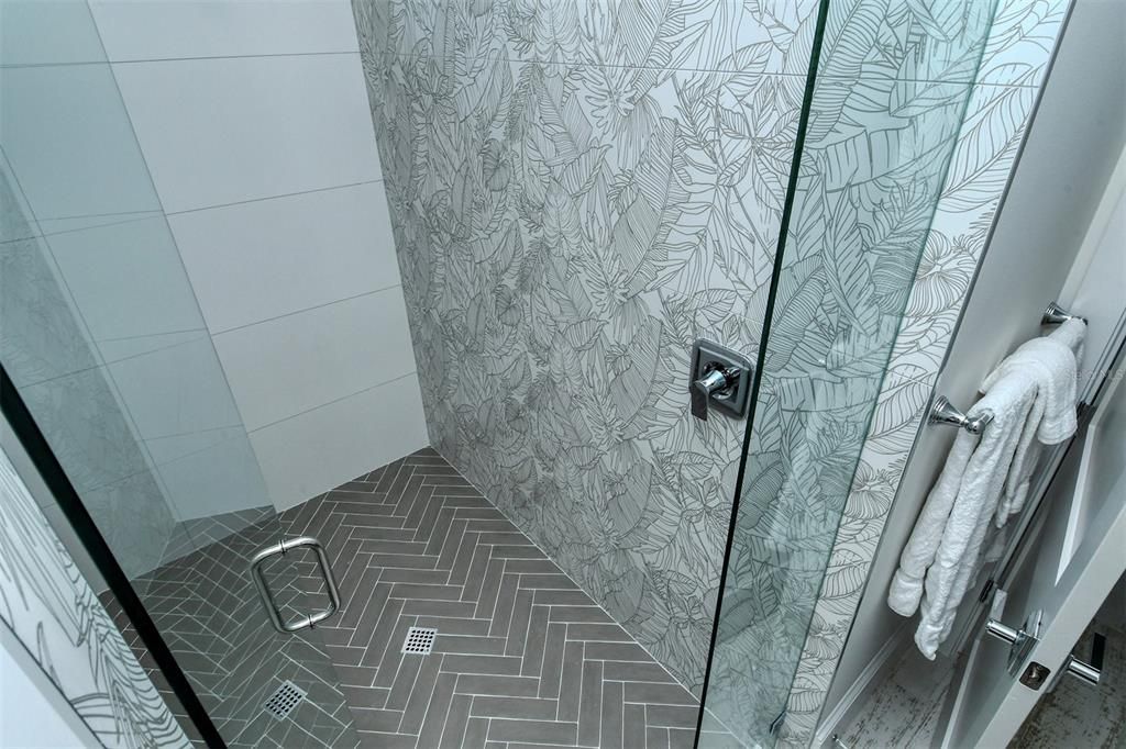 Bathroom, Glass Shower, Interior