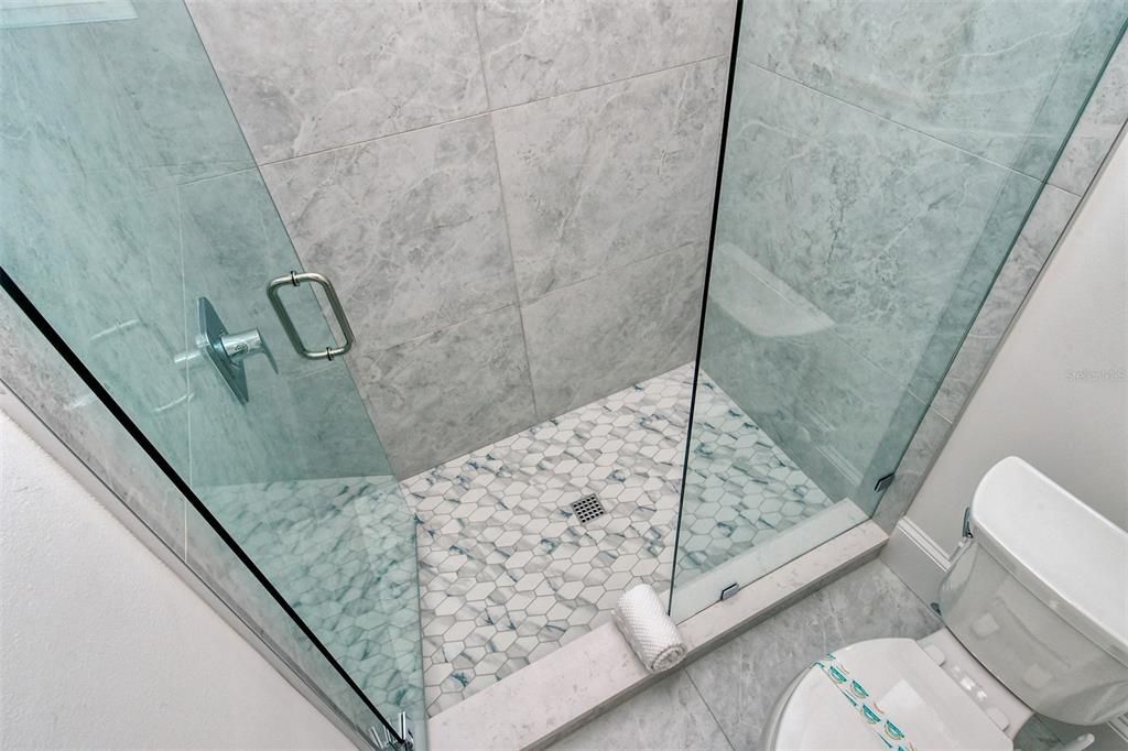 Bathroom, Glass Shower, Interior
