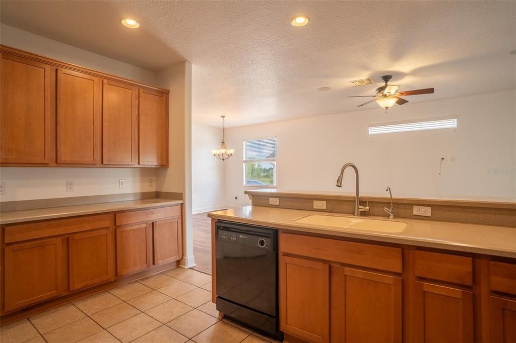 Chandelier, Interior, Kitchen, Recessed Lighting