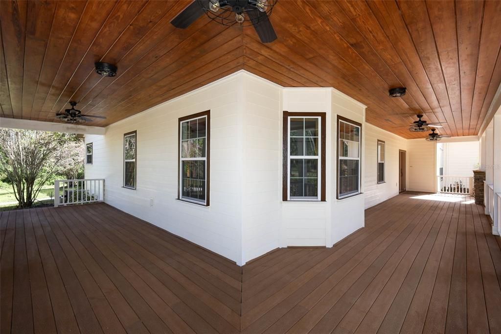 Exterior, Wooden Ceilings, Wood Texture Flooring