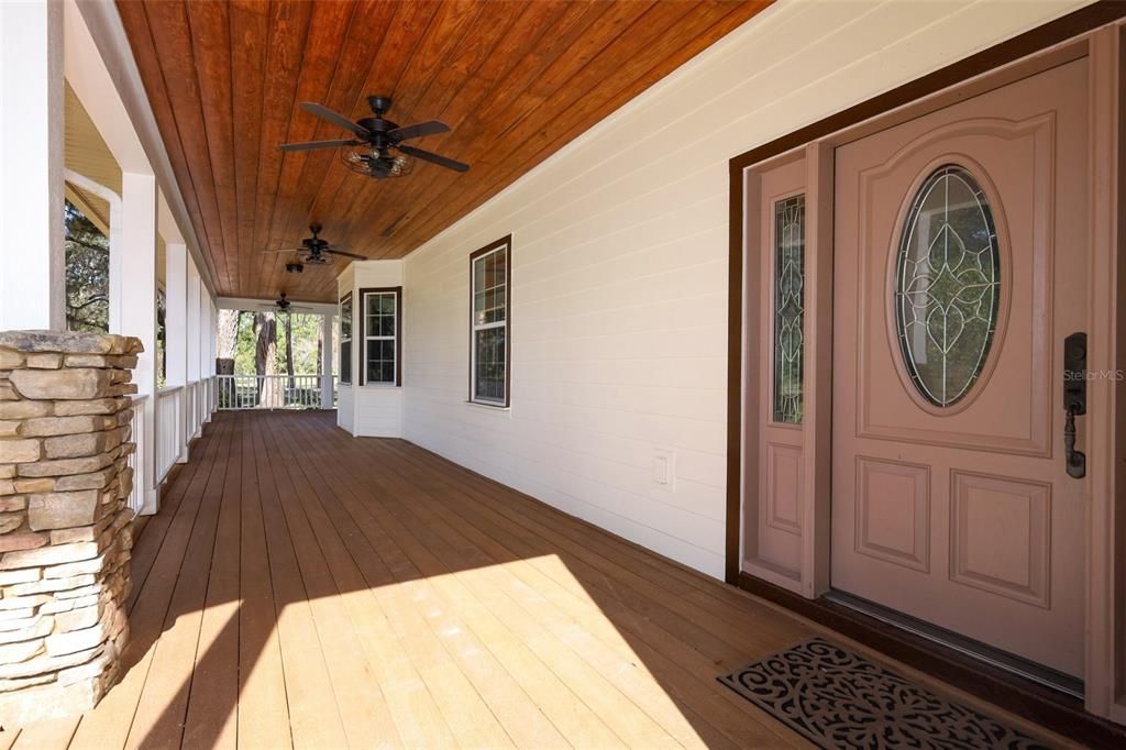 Exterior, Wood Texture Flooring