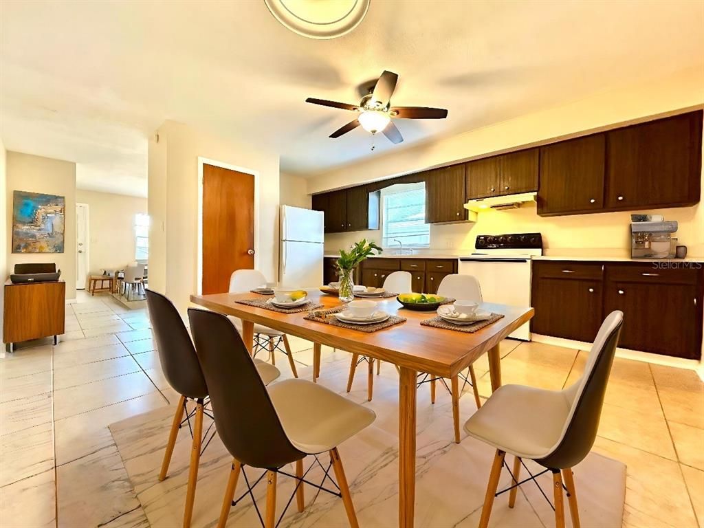 Dining room, Interior, Kitchen, Marble