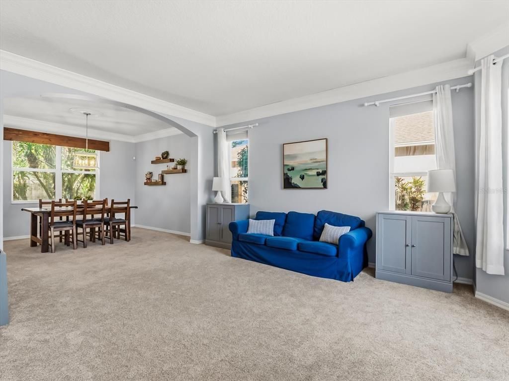Dining room, Interior, Pendant Lights
