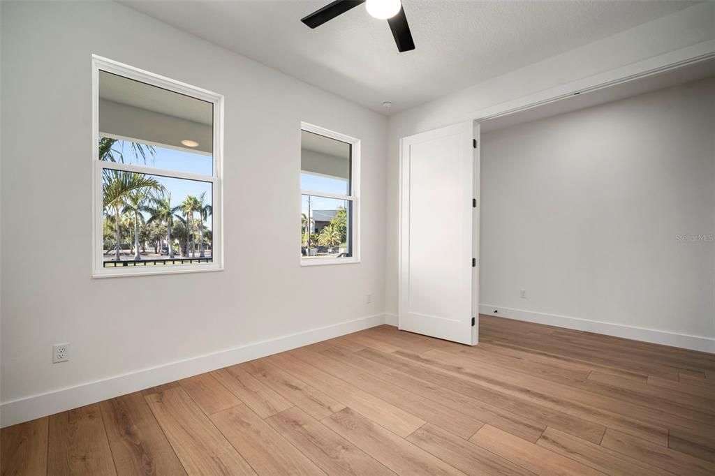 Empty room, Interior, Wood Texture Flooring