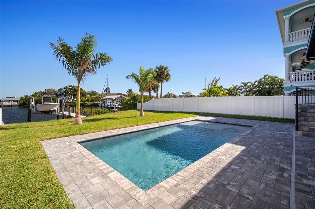 Backyard, Exterior, Pool, Water