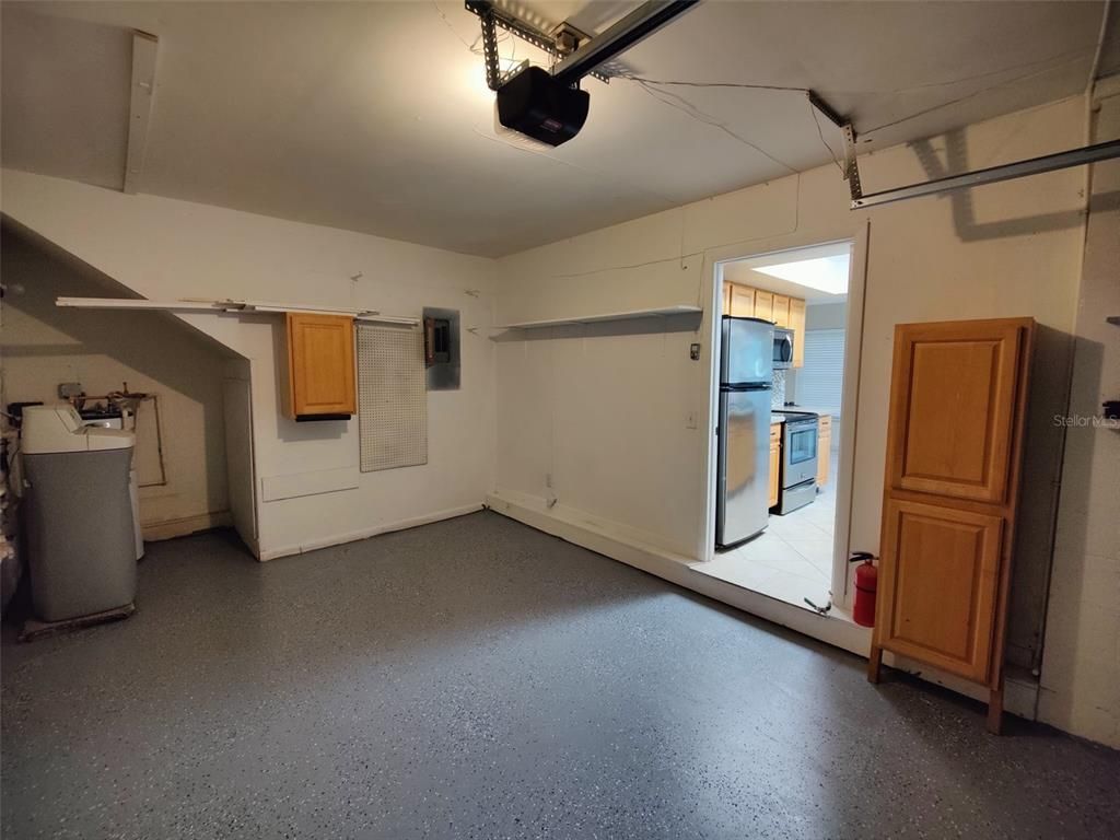 Garage, Interior, Kitchen