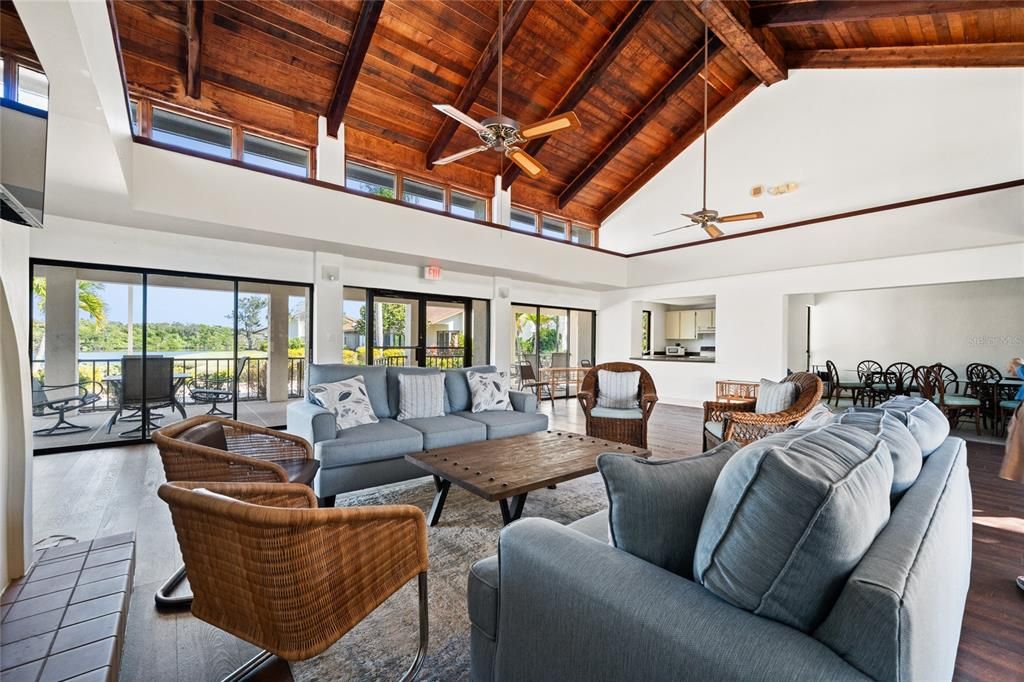 Interior, Living room, Wooden Beams, Wooden Ceilings, Wood Texture Flooring