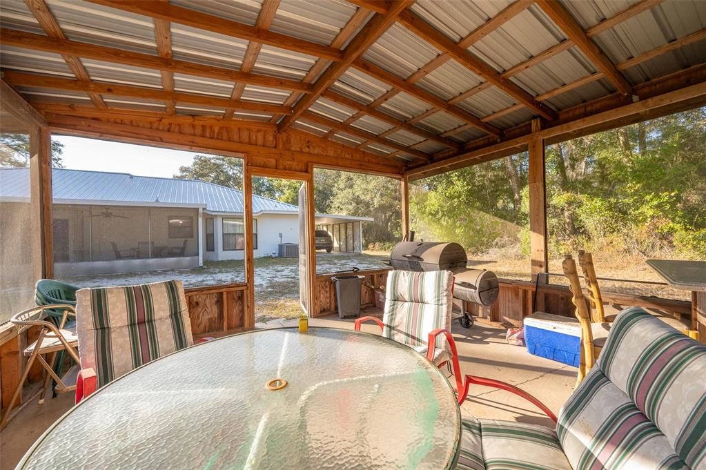 Interior, Sun Room, Wooden Beams