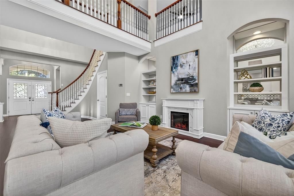 Fireplace, Interior, Living room