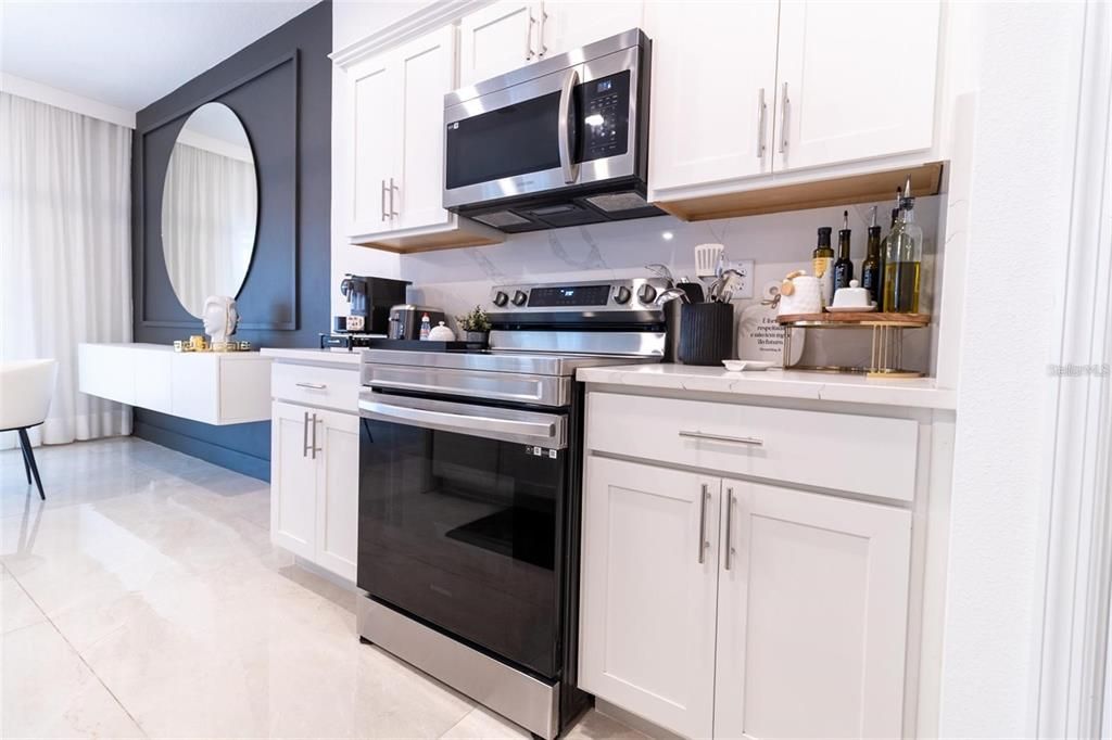 Interior, Kitchen, Stainless Steel Appliances