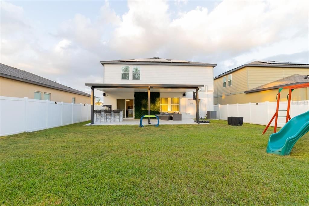 Backyard, Exterior, Playground, Solar Panels
