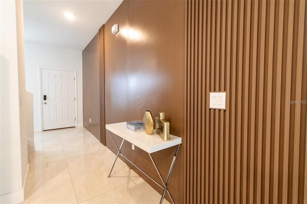 Interior, Recessed Lighting, Wooden Walls