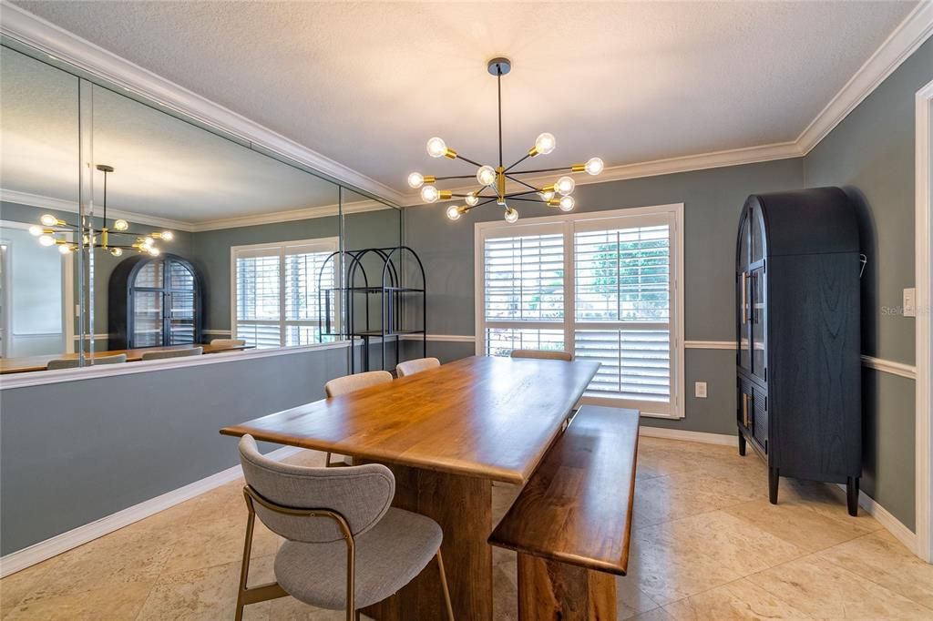 Dining room, Interior, Pendant Lights