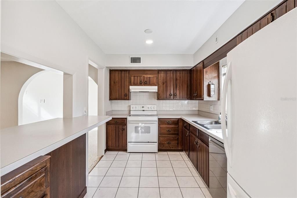 Interior, Kitchen, Recessed Lighting