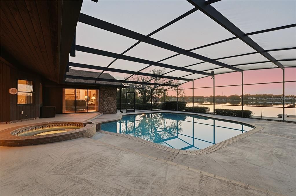 Glass Ceilings, Interior, Pool, Sun Room