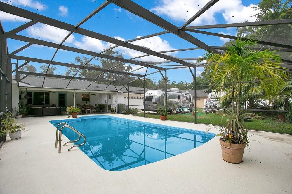Glass Ceilings, Interior, Pool, Sun Room