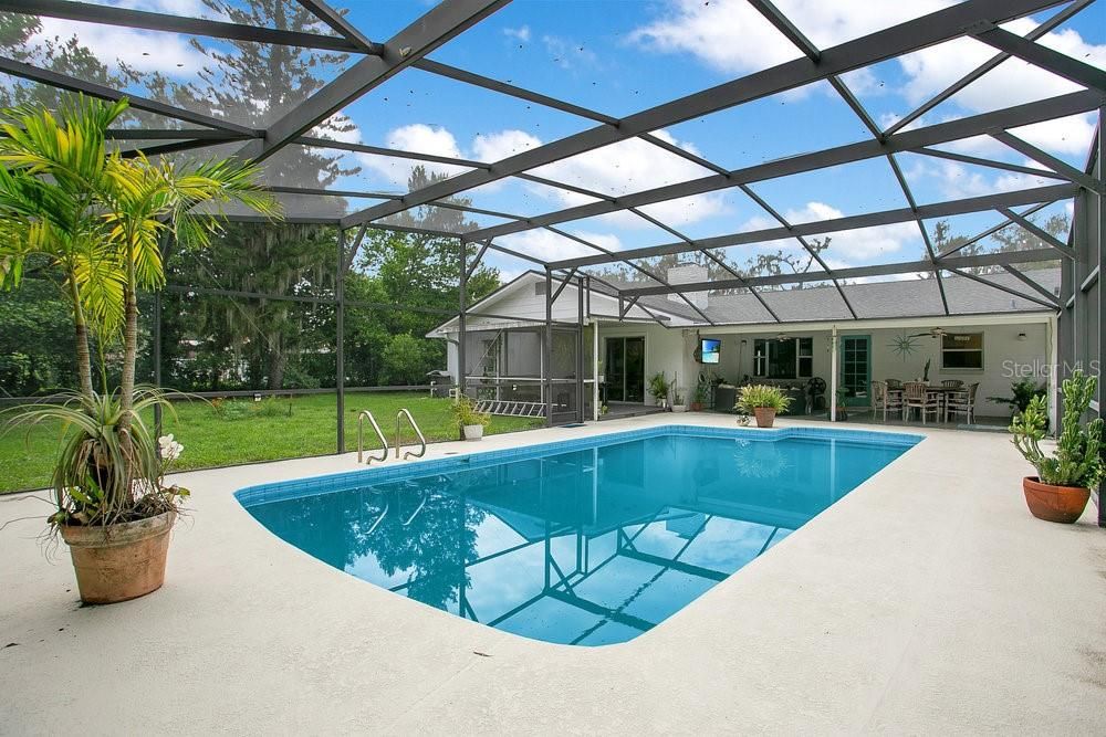 Glass Ceilings, Interior, Pool, Sun Room