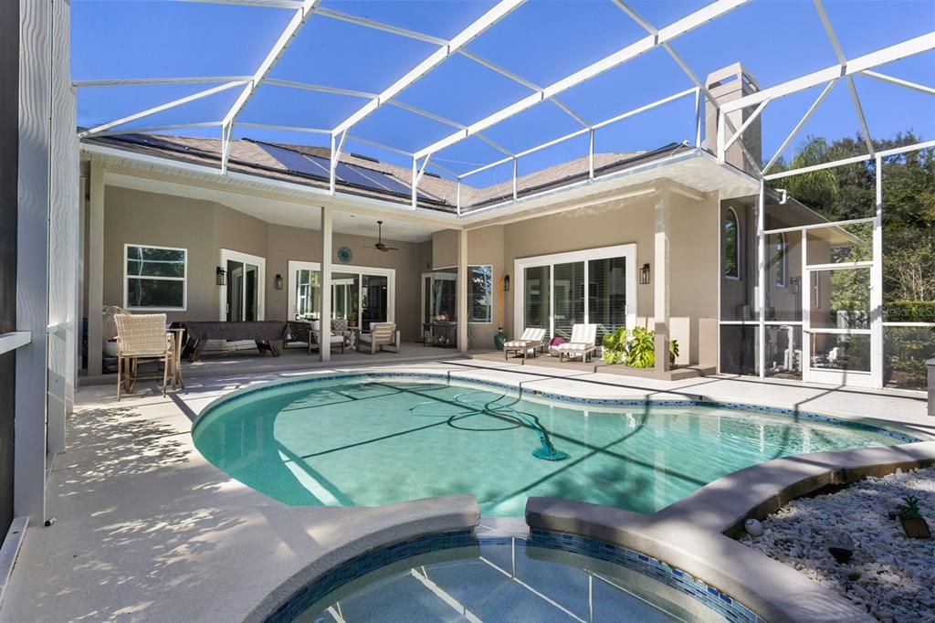 Glass Ceilings, Interior, Pool, Sun Room