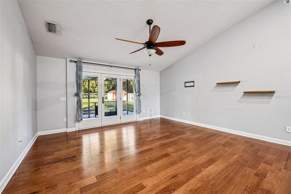 Empty room, Interior, Wood Texture Flooring