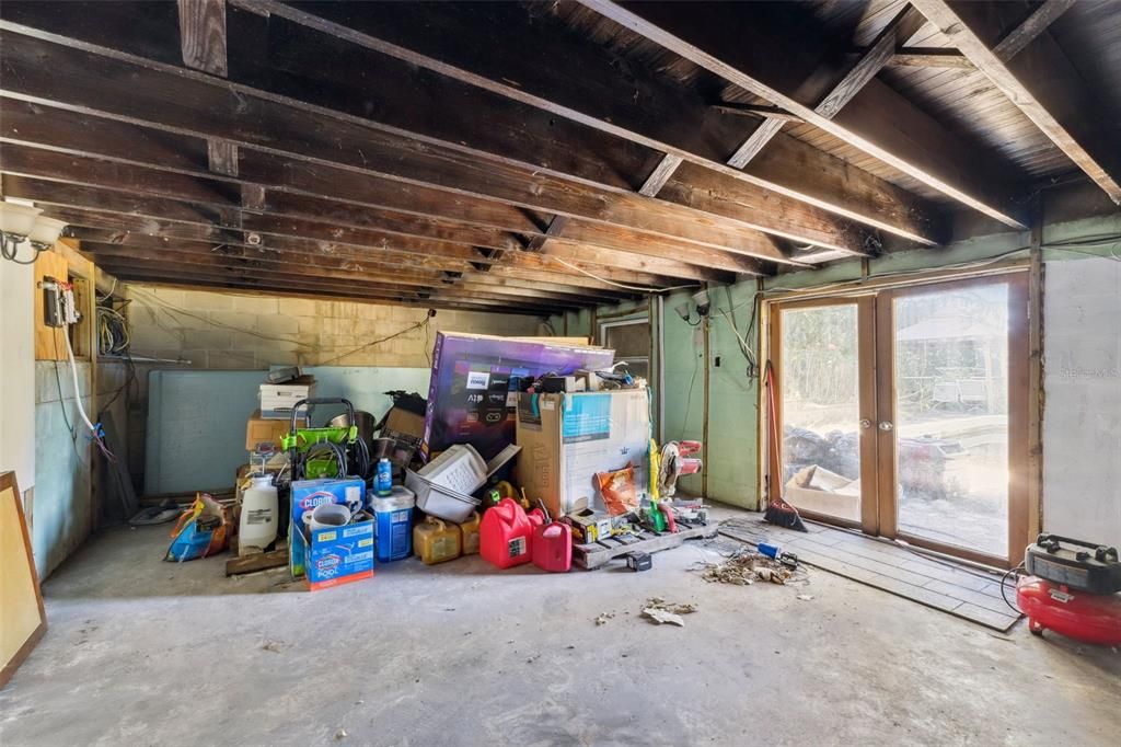 Interior, Wooden Beams