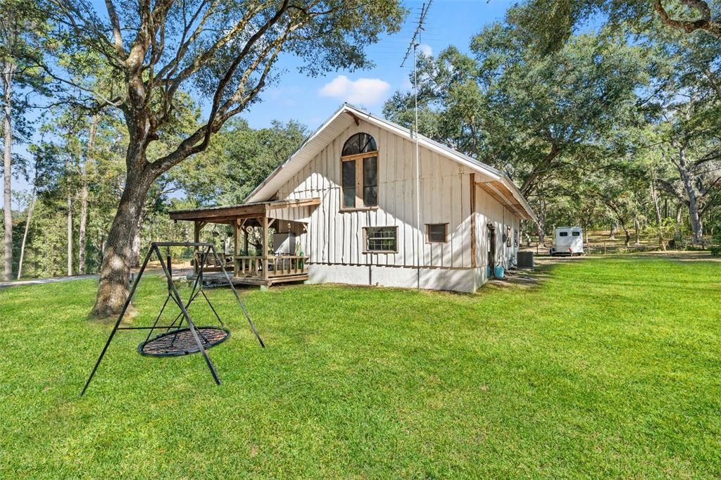 Backyard, Exterior, Playground