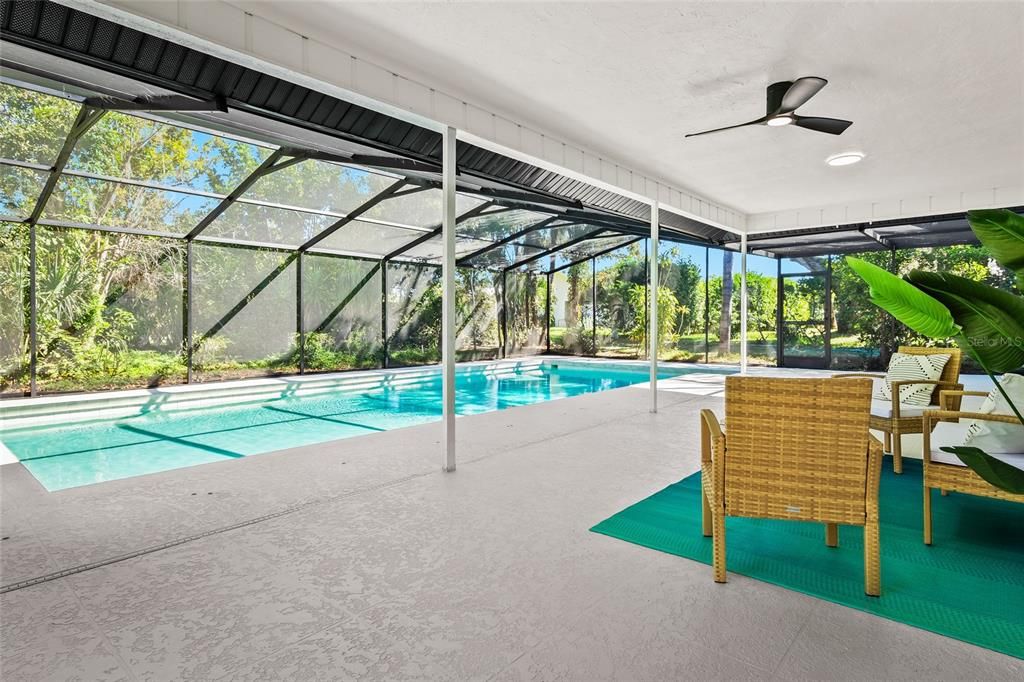 Glass Ceilings, Interior, Pool, Sun Room