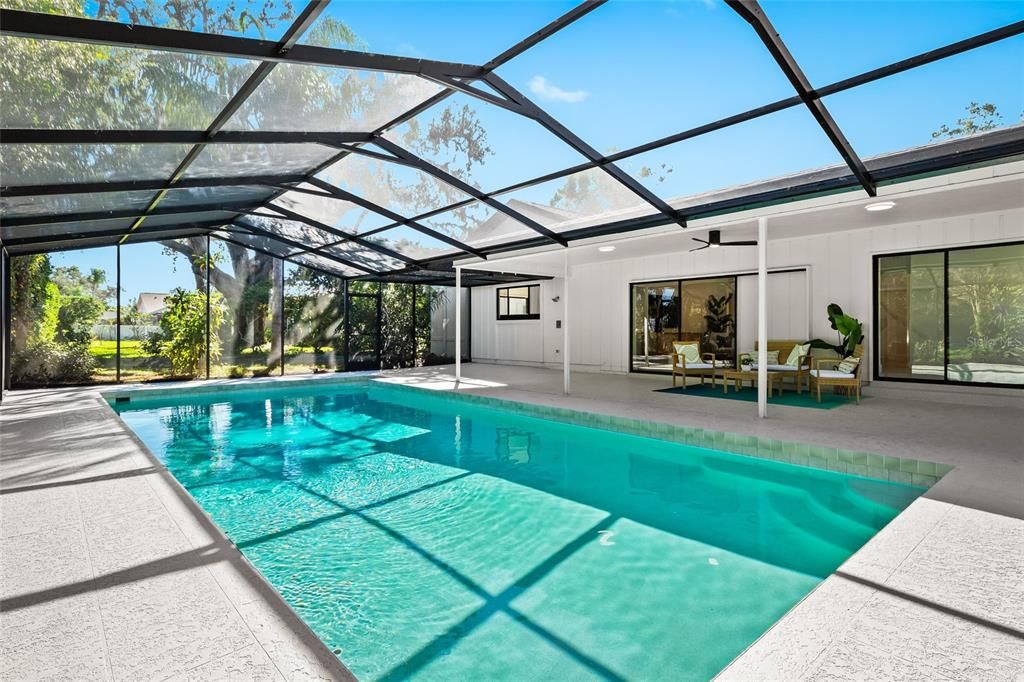 Glass Ceilings, Interior, Pool, Sun Room